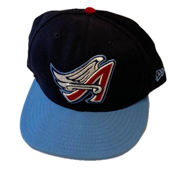 Vintage Anaheim Angels Wool Cooperstown Collection 59Fifty Fitted Cap 7 5/8